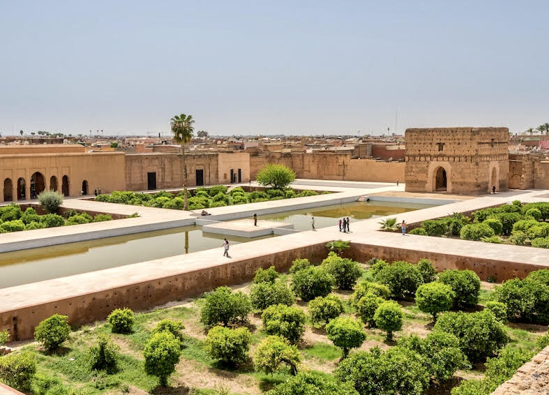 El Badi Palace in Marrakech (Morocco)