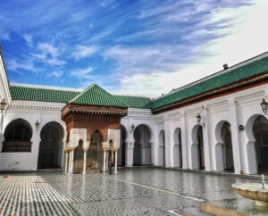 University of Al-Qarawiyyin or Al-Karaouine in Fes