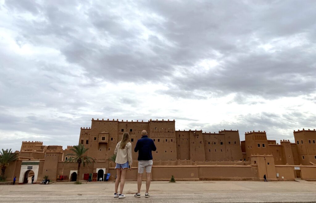 Exploring the Kasbah of Taourirt
