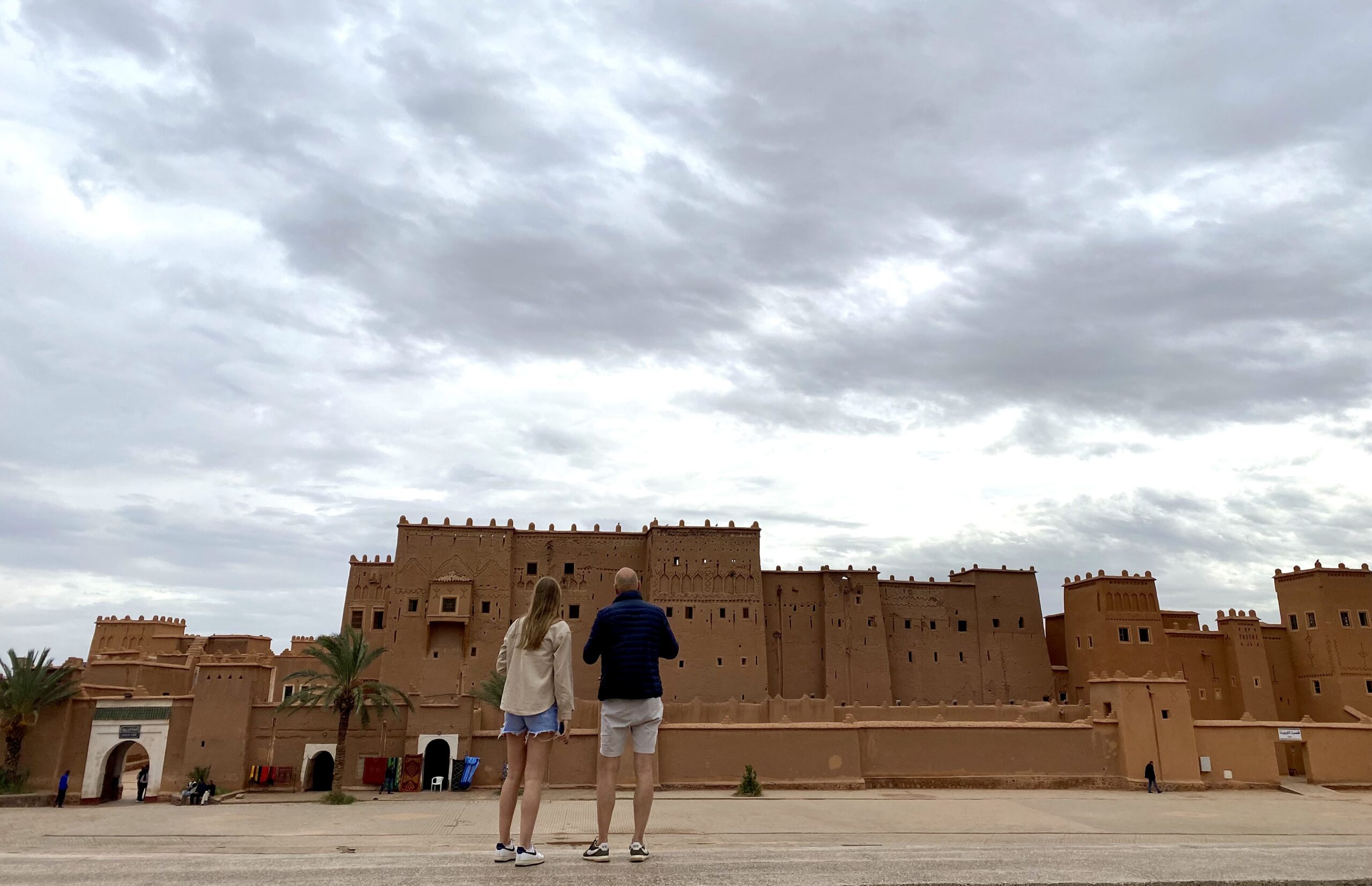 Exploring the Kasbah of Taourirt