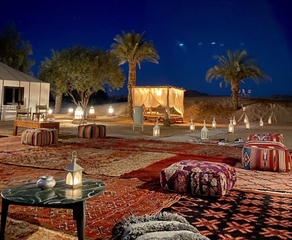 How do you visit the desert in Morocco?